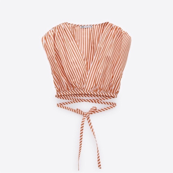 Zara Cropped Poplin Too - Picture 3 of 7